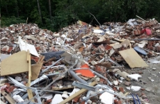 В Туле обнаружена крупная незаконная свалка мусора